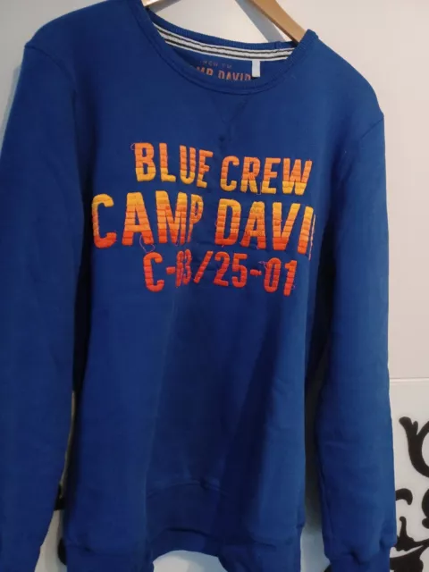 Camp David Sweatshirt, Pullover Gr. L