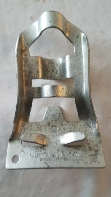 VALLEY FORGE 1/2" Stamped Steel Flag Pole Bracket no screws FREE SHIPPING