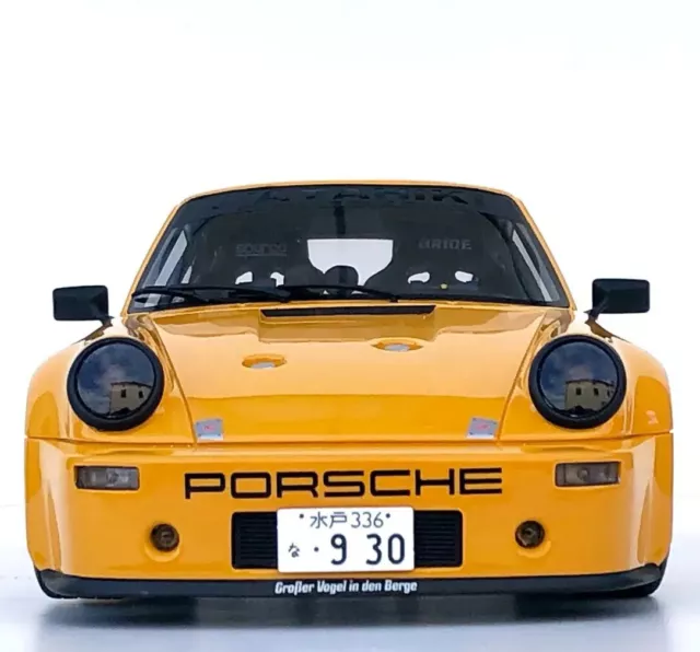 GT SPIRIT Porsche 911 RSR 3.0 Coupe Hommage Yamanouchi San 1974 1/18 ITEM GT394