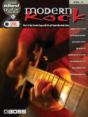 Modern Rock Boss eBand Guitar Play-Along Volume 5