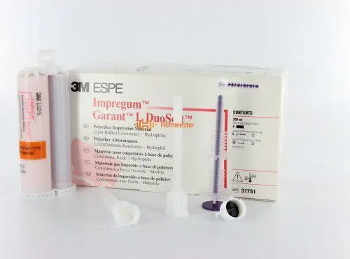 3M ESPE 31751 Impregum Garant L Duosoft Polyether Light Body 4/Pk EXP Nov 2024