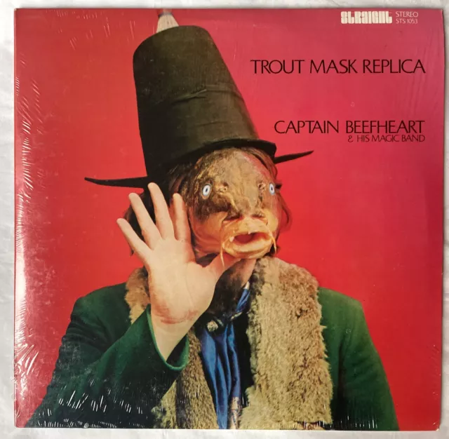 Captain Beefheart Magic Band Trout Mask Replica Sealed Original Straight Records