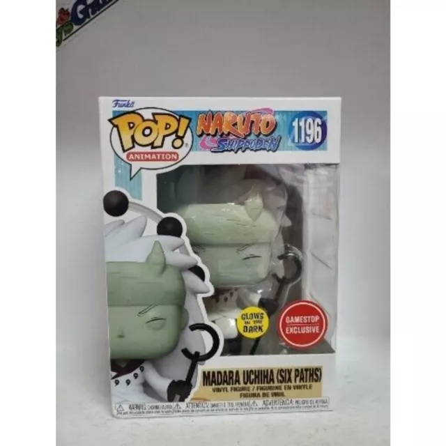 Funko Pop! Madara Uchiha (Six Path) #1196 (Glow) Gamestop Exclusive