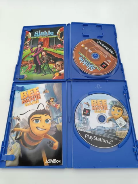 BUNDLE DE JEUX FAMILIAUX PS2 - Bee Movie, Charlie Chocolate, Dora,... 3