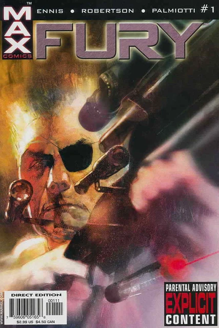 Fury (2nd series) #1 VF/NM; Marvel | MAX Nick Fury Garth Ennis - we combine ship
