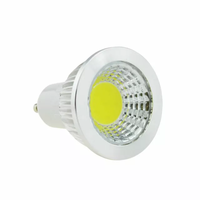 Downlight MR16 GU10 E27 220V 110V 85-265VDimmable 6W LED COB Spot Light Bulbs 2