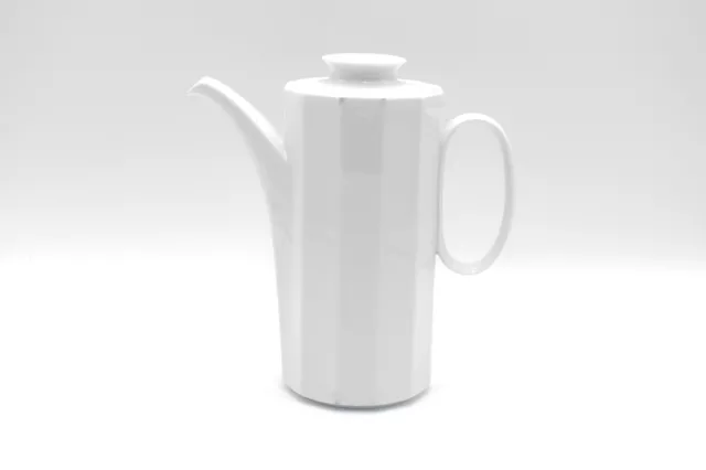 Caffè Rosenthal Polygon bianca in porcellana senza decorazione anni '80