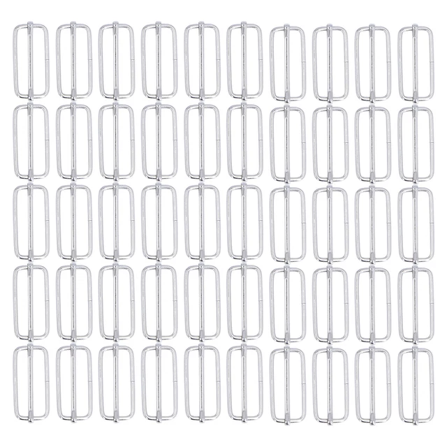 (3.8x38x15mm)Adjusting Buckle Mini Buckles Iron Pull Core Practical For Chest