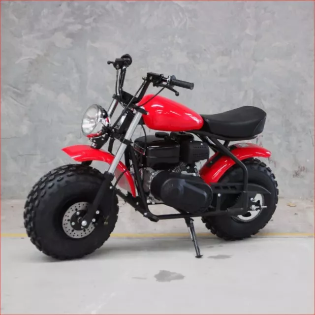 XB200 Roadster Classic 200cc 6.5HP Automatic Off road Mini Bike Kids Adults RED