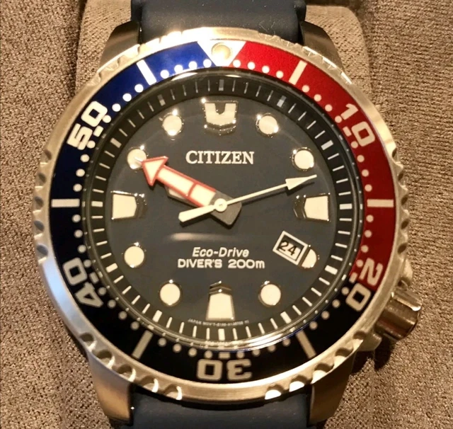 Citizen eco drive pepsi online