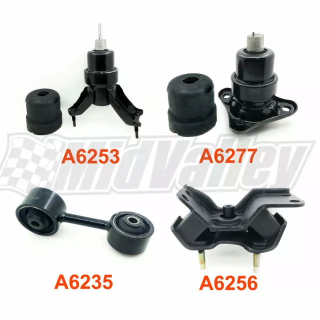 4PCS Automatic Engine Motor & Trans Mount for 1992-1996 Toyota Camry 2.2L