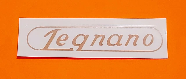 Autocollant Vintage Legnano Bici - Sticker Vélo D'origine Années 80 - Italie