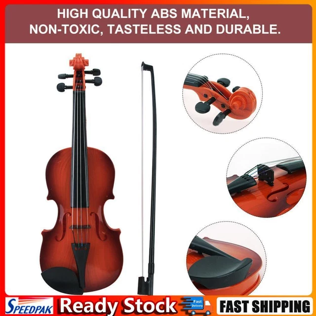 Acoustic Violin Toy Adjustable String Simulation Musical Instrument Kid Gifts Ho