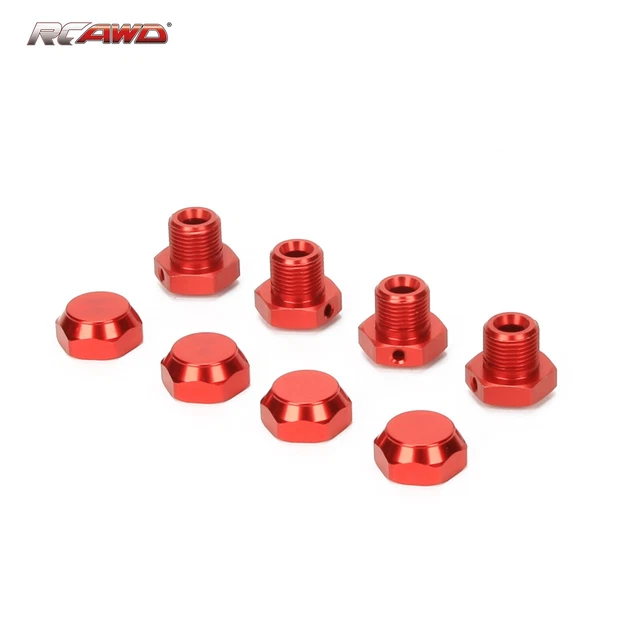 thumbnail interactive-video image 1 of 17mm Aluminum Wheel Hex Hub Extension Adapter 30mm For 1:8 RC Car 1 of 4