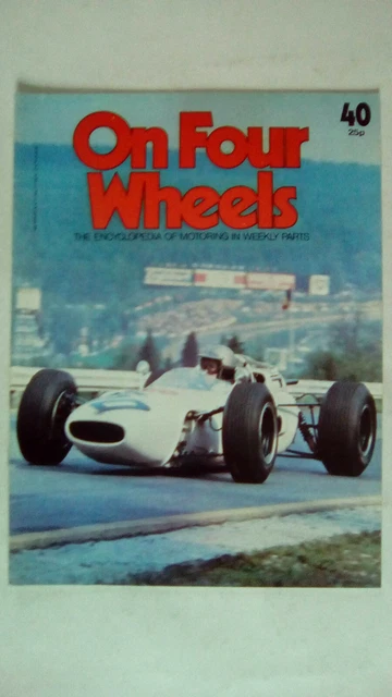 Partworks ON FOUR WHEELS 1970's Automobilia Partworks Magazine Number 40 £3.99 ...