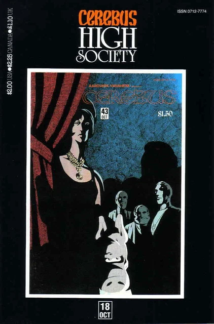 Cerebus High Society #18 FN; Aardvark-Vanaheim | 43 Dave Sim - we combine shippi