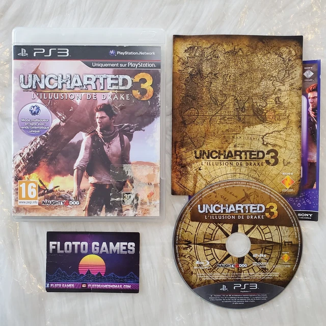 Uncharted 3 - PS 3 Midia física - Escorrega o Preço