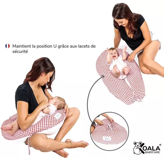 Oreiller De Grossesse Femme Enceinte Coussin Confort Allaitement Bébé Maternité 3