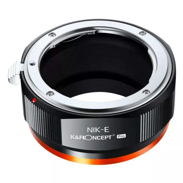 🔥K&F Concept PRO NIK-NEX Adapter Nikon AI Objektiv an Sony NEX E-Mount