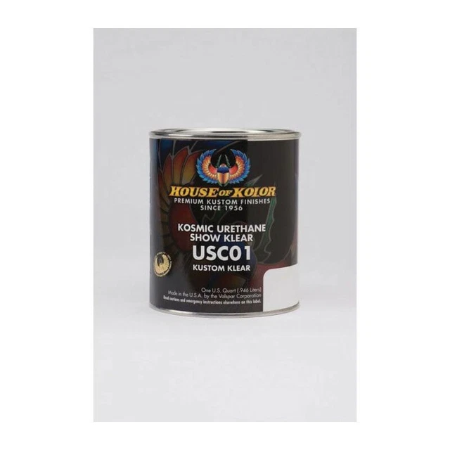 House of Kolor USC01 Kosmic Urethane Show Clear Quart Free Shipping