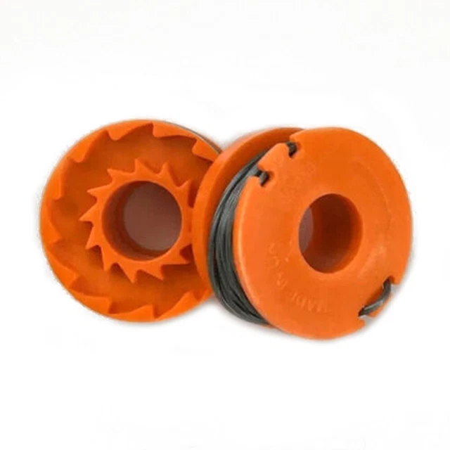 Bobine De Fil 1,6mm (2x) Adapté Pour MacAllister DYM2141 Débroussailleuse Boutiq