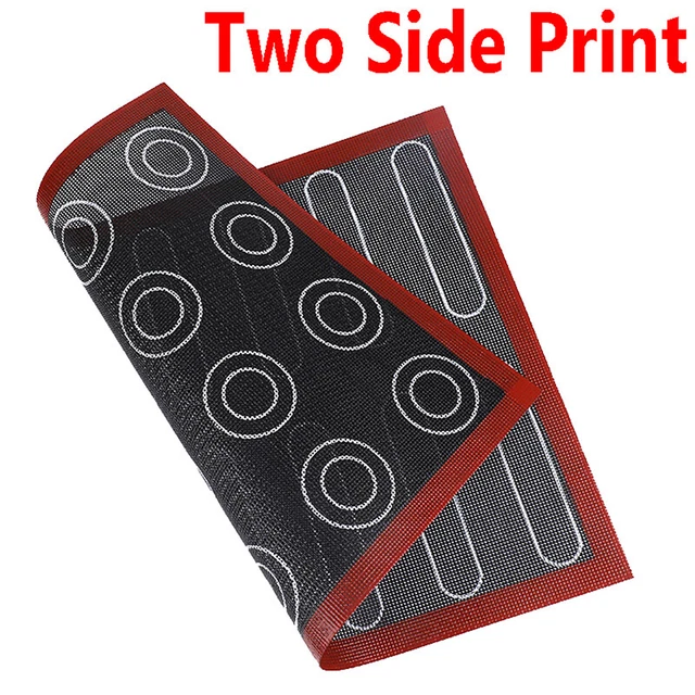 Estera de silicona perforada antiadherente resistente al calor 40x30 macarrones pastelería St