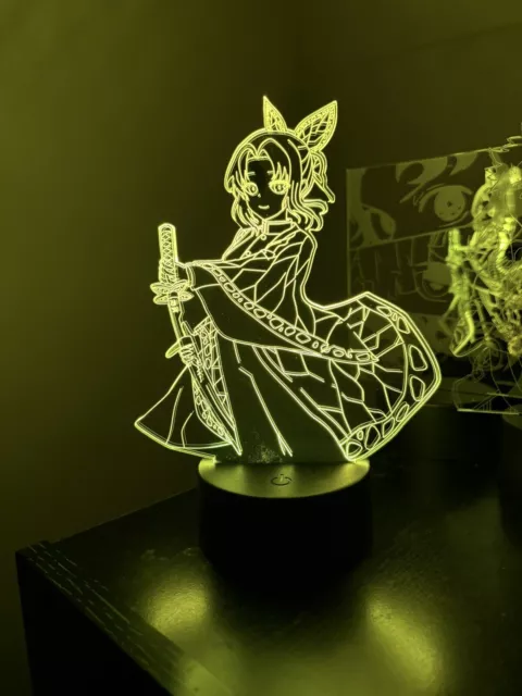 Demon Slayer: Shinobu 3D USB LED 7-Colors: Color Changing Night Light