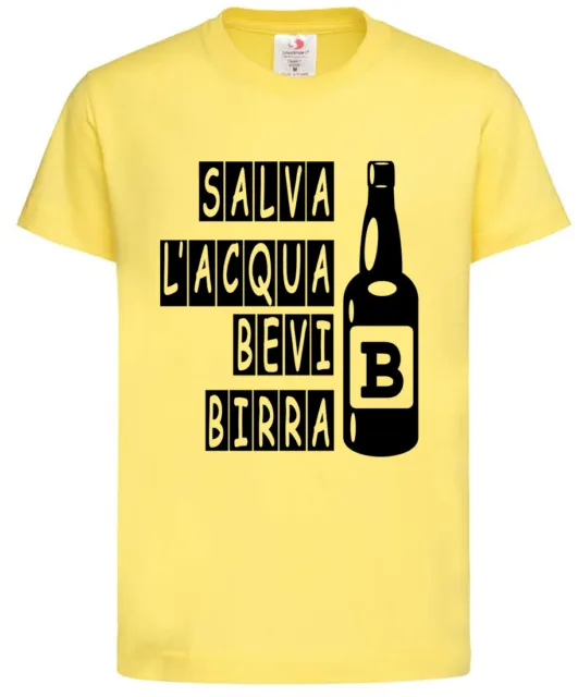 T-shirt Birra maglietta beer maglia divertente idea regalo simpatica bevanda