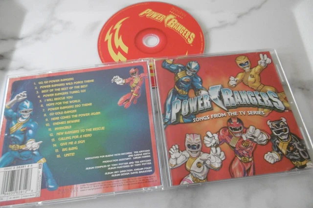 POWER RANGERS SONGS From The Tv Series Best Of Cd Album 2003 Disney ...