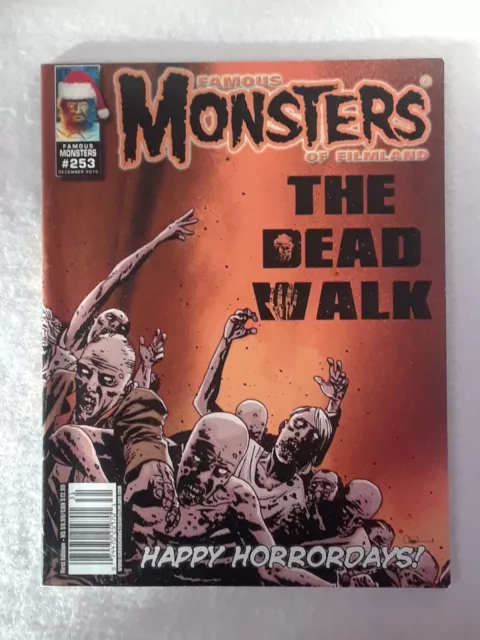 Famous Monsters of Filmland #253 Dec 2010The Dead Walk Horror's Magazine VG+ 8.5