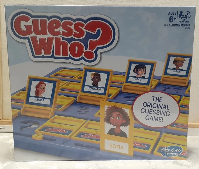 NEW GUESS WHO Classic Family Board Game The Original Guessing Game 2