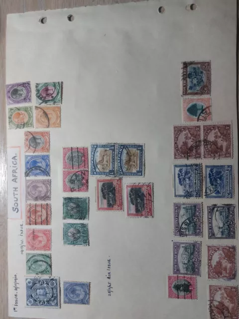 South African Stamps, from South Africa and its former independent states