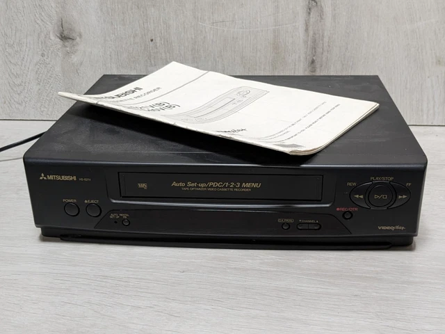 PUBLICITÉ MITSUBISHI HS-337 F HQ VHS MAGNÉTOSCOPE - ADVERTISING 1986