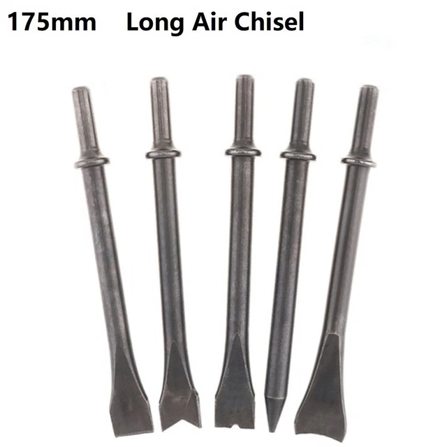 Ciseau Tête de Frappe Supprimer Fixe Court Long Dur 45-Stahl Air Ciseau