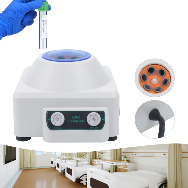 Centrifugeuse De Laboratoire Numérique 4000-5000 Tr/min - Tube 5ml 10ml Pour PRP Plasma Sang