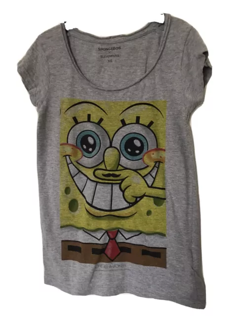 T SHIRT MOUSTACHE ELEVEN PARIS T. 36 XS Top Bob L ponge
