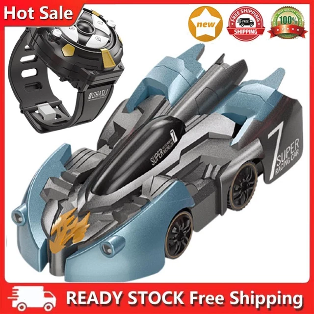 WALL CLIMBING RC Car with Watch Remote Control USB Rechargeable Car Toy ...