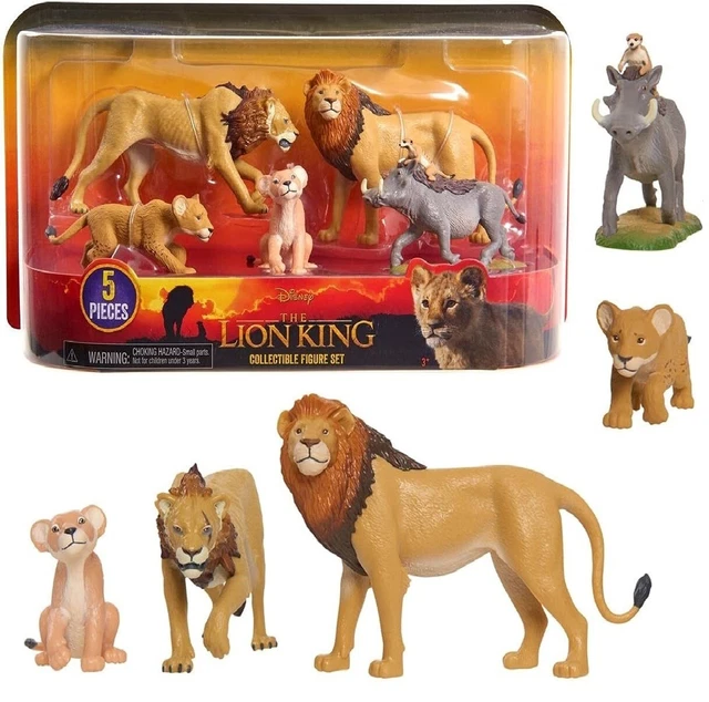 DISNEY LION KING Young Pack Figures Nala Scar Young Simba Simba