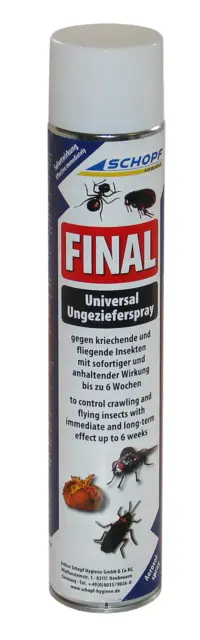 Spray universal para plagas FINAL (750 ml)