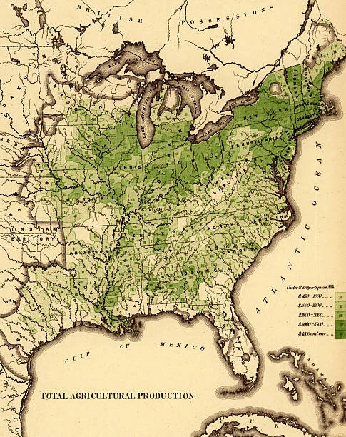 MAP OF TOTAL Agricultural Production - Map Of Total Agricultural Production In The United.webp