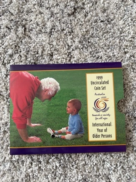 Royal Australian Mint 1999 Australia Year Of Older Persons Proof Set