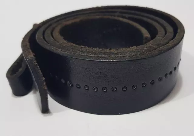 Ceinture Noir Homme Peau Cuir Neil Barrett Taille M 96cm Mode 3