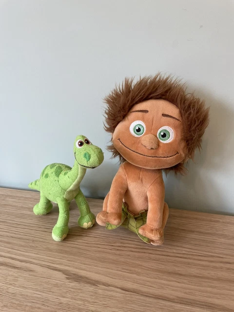 POSH PAWS DISNEY The Good Dinosaur 10” Spot 6” Arlo Plush Soft