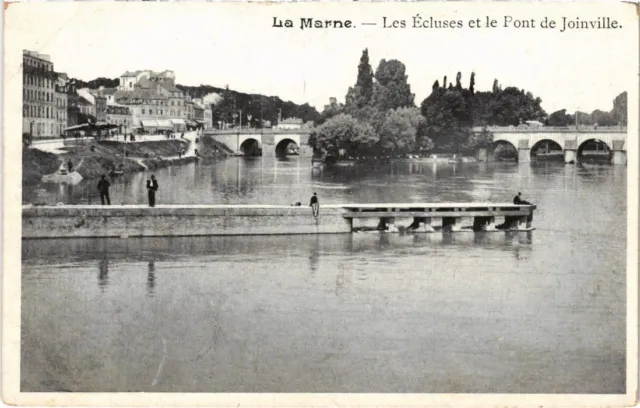 CPA Joinville Les Ecluses et le Pont (1347983)