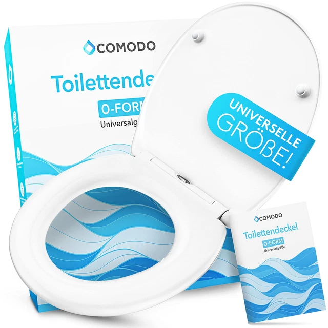 Tapa de inodoro Comodo con descenso automático y rápido - embalaje abierto
