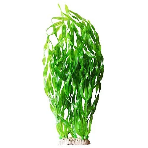 Artificial Aquarium Plastic Plants 22 Inch Tall Large Fake Plants for Fish Tank