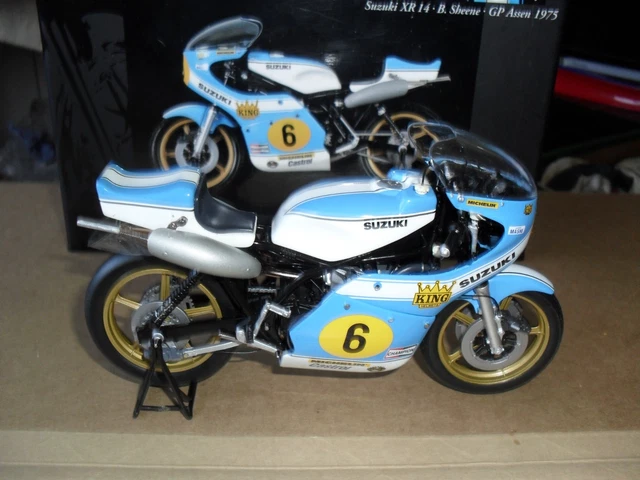 MINICHAMPS 1/12 SUZUKI XR 14 Barry Sheene #6 GP Assen 1975 Classic