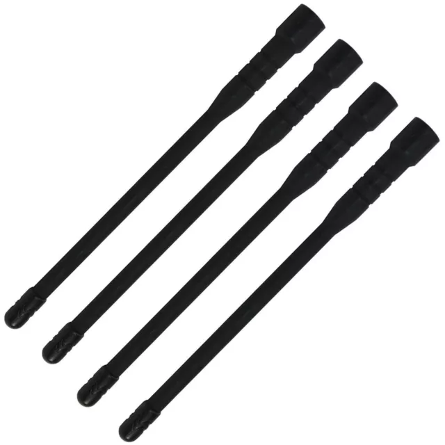 Lot de 4 antennes HQRP VHF à gain élevé pour Vertex VX-410 VX-420 VX-450...