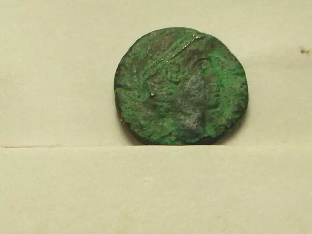 Ancient Roman imperial coins of Constantius II, AD351-355. Heraclea, AE4. VF25.