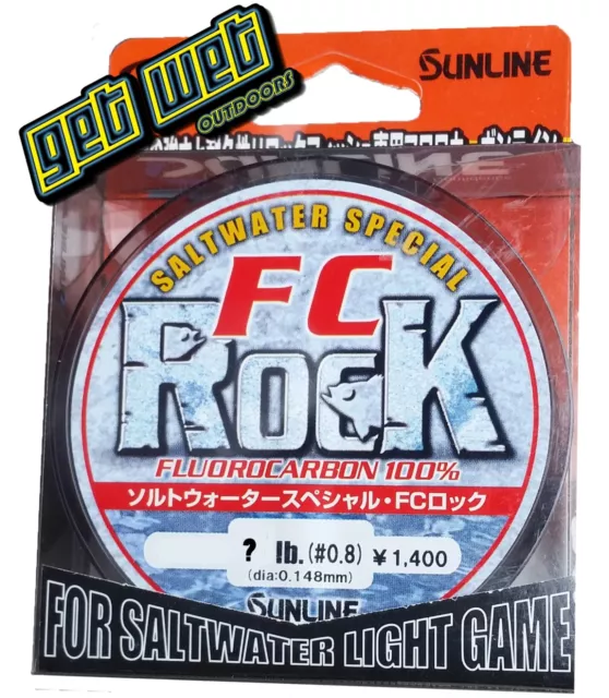 Sunline FC Rock Fluorocarbon Fishing Leader Line
